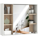 Armoire à pharmacie de salle de bain murale avec miroir