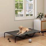 Elevated Dog Bed, Raised Dog Bed for Large Dogs with Breathable Mesh