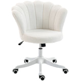 Office Chair, Armless Swivel Desk Chair with Adjustable Height, Tilt Function for Office