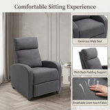 Fauteuil inclinable en tissu