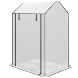 Mini Greenhouse with 4 Wire Shelves