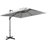 Parasol de patio cantilever 9 pi, inclinaison
