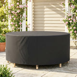 Heavy Duty Outdoor Patio Furniture Cover, Waterproof Round Table Cover for Weather Protection 84.3