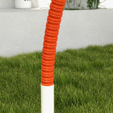 Dog Agility Kit Pet Obstacle Course Training Equipment Outdoor with Weave Poles