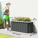 Galvanized Raised Garden Bed