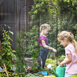 2 Pcs Garden Trellis for Climbing Plants, Outdoor Metal Trellis Plant Support Trellises for Patio
