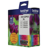 Brother LC30133PKS Colour Ink Cartridges, High Yield