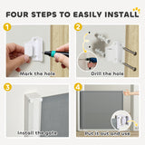 Retractable Pet Safety Barrier Gate