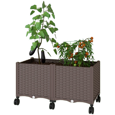 Plastic Raised Garden Bed