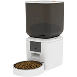 Automatic Cat Feeder with Camera, 2.4G WiFi, APP Control 8L Pet Feeder 1-10 Meals with 2-Way Audio