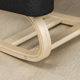 Ergonomic Kneeling Chair, Wood Kneel Stool with Thick Pads, Desk Knee Chair