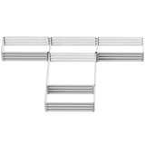 Steel Raised Garden Bed, Set of 5 Large Box Planters for Outdoor Plants Vegetables Flowers Herbs