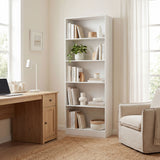 5-Tier Bookcase, Storage Bookshelf with Adjustable Shelves