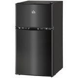 3.2 Cu Ft Compact Refrigerator, Adjustable Shelves and Reversible Doors for Bedroom