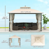 10' x 12' Outdoor Gazebo