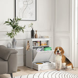 Pet Feeder Station Storage Cabinet