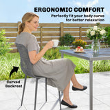 Outdoor Dining Chairs Set of 4