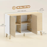 Sideboard Buffet Cabinet, 47