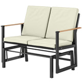 Outdoor Glider Bench for 2 Person