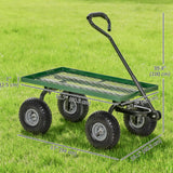 Heavy Duty Garden Wagon Cart with 10