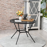 Table à manger patio ronde 35
