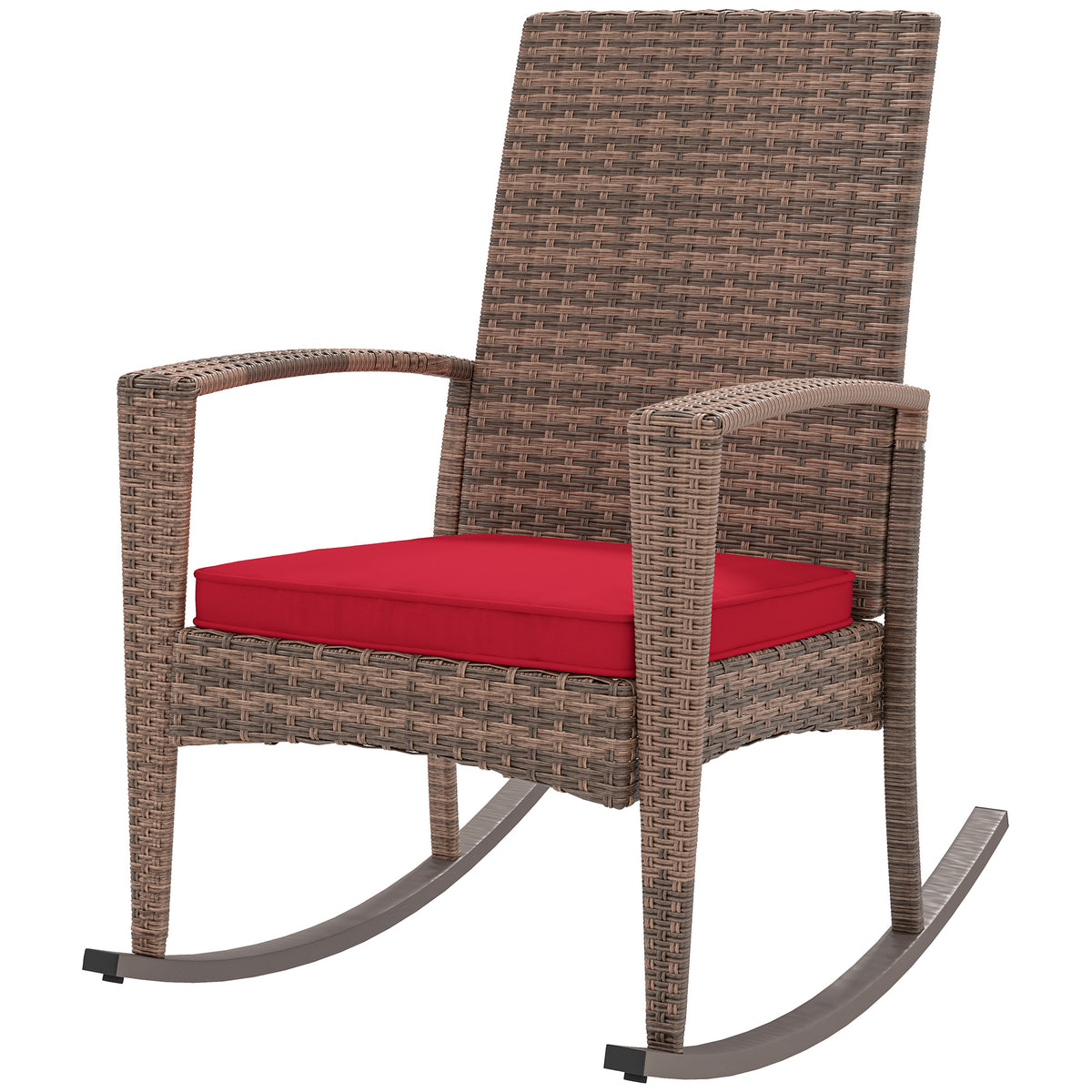 Outdoor PE Rattan Rocking Chair