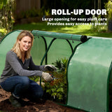 Mini Greenhouse Portable Hot House for Plants with Zippered Doors for Outdoor, 79