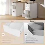 Desk with 8 Drawers, 55.1