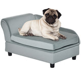 Pet Sofa Dog Couch Chaise Lounge Pet Bed with Storage Function Small Sized Dog Various Cat Sponge Cushioned Bed Lounge