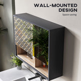 Wall Mounted Bathroom Medicine Cabinet with Mirror and Shelves