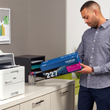 Brother Genuine TN227M High Yield Magenta Toner Cartridge