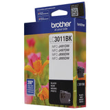 Brother LC3011BKS Black Ink Cartridge, Standard Yield