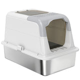 Extra Large Stainless Steel Litter Box