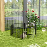 Dog Fence Outdoor 6 Panels 24