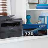 Brother TN730 Mono Laser Toner Cartridge