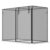 Cage de culture 6,5 x 3,3pi, sac de rangement et piquets au sol