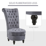 Fauteuil d'appoint dossier haut 45