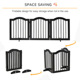 Barrière pour chien pliable 24