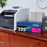 Brother TN225M Magenta Toner Cartridge, High Yield