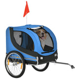 Dog Bike Trailer, Pet Cart Bicycle, Flag for Small Medium Dogs