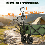 130L Folding Garden Cart with Wheels