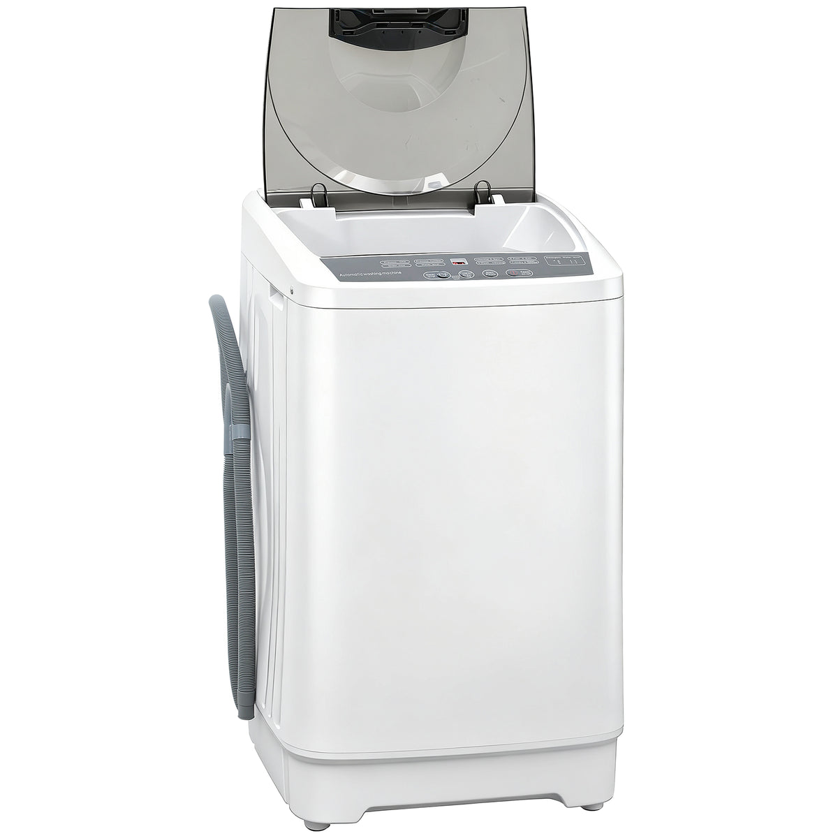 Compact Washer, Full Automatic Washer with 8 Programs and 6 Water Levels