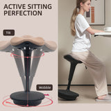 Swivel Standing Desk Chair, Adjustable Active Ergonomic Standing Stool