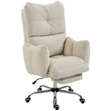Office Chair with Foot Rest, Ergonomic Reclining Computer Gaming Chair w