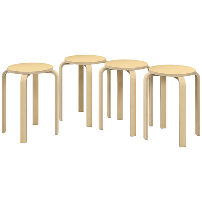 Ensemble Chaises Empilables Rondes