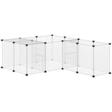 20 panneaux Cage pour petits animaux DIY avec porte