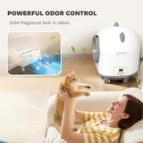 Automatic Cat Litter Box with App Control, 1 Roll Garbage Bag