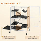5-Tier Rolling Small Animal Cage