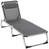 Chaise longue pliante