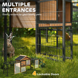 Rabbit Hutch Outdoor, 85